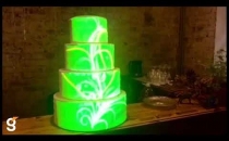 3D mapping на торт!
