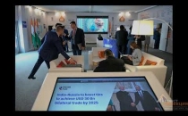 Светодиодный экран и интерактивные столы для Invest India